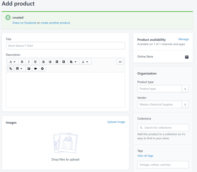 Product Shopify 