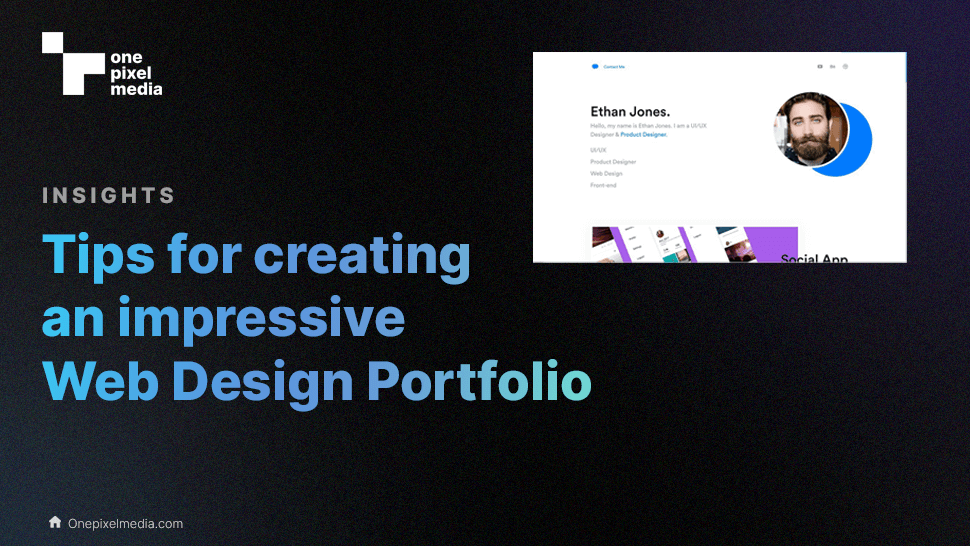 Tips for creating an impressive Web Design Portfolio